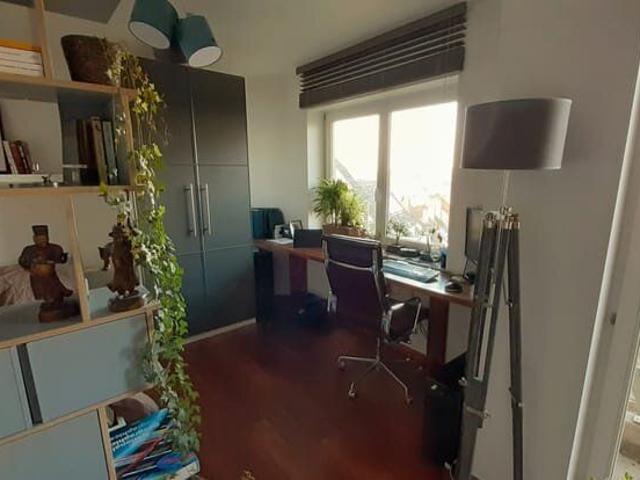 Bright large studio with view and garage, furnished, Etterbe