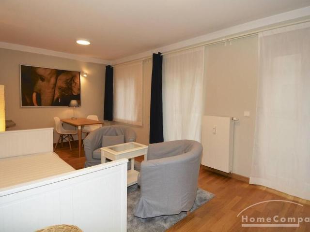 Bright Studio Flat in Potsdam, Furnished