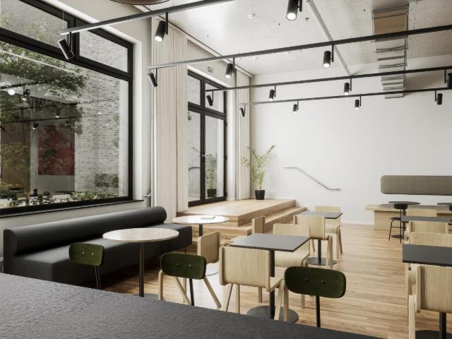 Bright studio in Rummelsburg