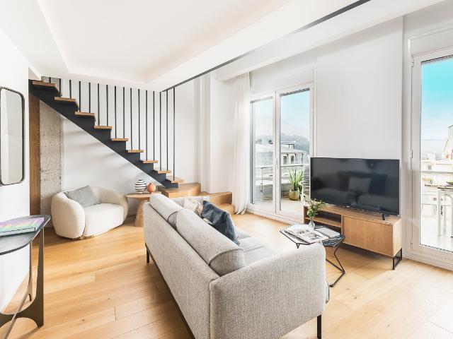 Bright penthouse with private terrace