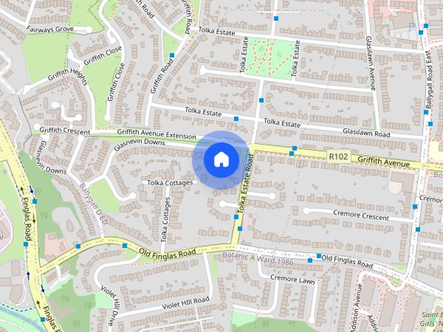 Bright room for rent in 5 bedroom house in Glasnevin, Dublin