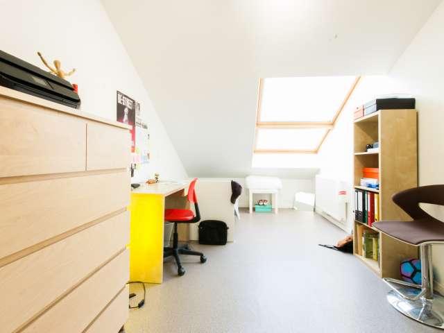 Bright room in 2 bedroom apartment in Anderlecht, Brussels