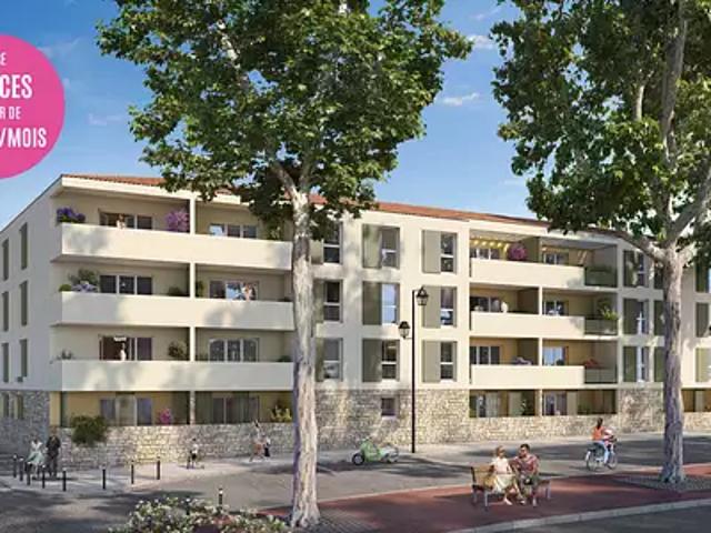 Brignoles 83170 Programme neuf appartement neuf à vendre t2 TVA 5,5%