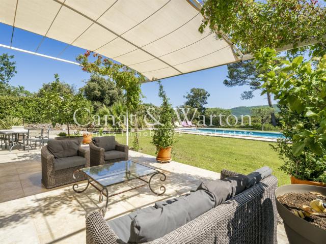 Brignoles Dans Domaine Prive Villa De Charme Avec Vue De. 290m² Brignoles