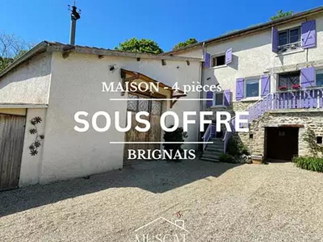 Brignais 69530 Achat / Vente maison 4 pièces t4