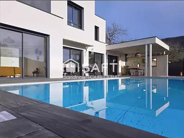 Briord 01470 Achat / Vente maison 7 pièces t7 piscine terrasse