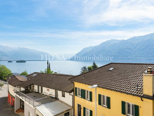 BRISSAGO Appartamento di 3.5 locali con vista lago a pochi passi dal lago