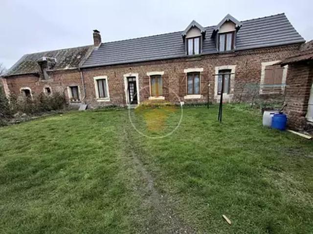 Brissy Hamégicourt 02240 Achat / Vente maison 6 pièces t6