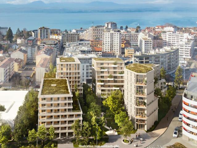 BRS Eclat Leman 2 à 5 pièces, 45 à 94 m²