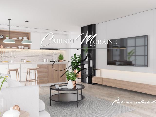 BRUZ Appartement 4 pièces 83.97m2 Sud 2ème étage ascenseur balcons 18m2 garage