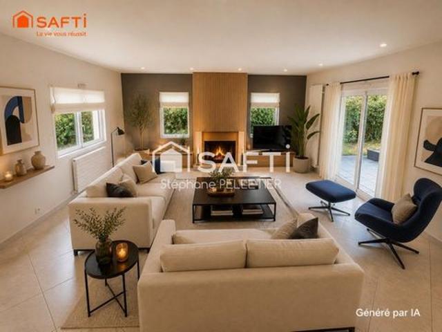 Bruz Golf Maison – Côté forêt