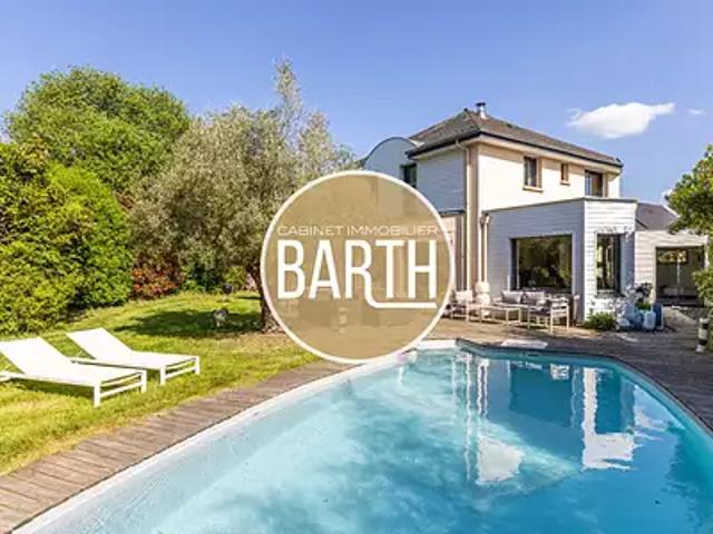 Bruz 35170 Achat / Vente maison 8 pièces t8 au dernier étage piscine