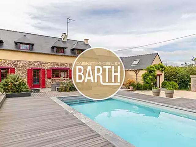 Bruz 35170 Achat / Vente maison 10 pièces t10 piscine terrasse