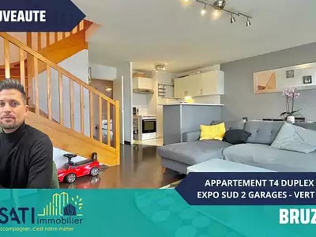 Bruz 35170 Achat / Vente appartement 4 pièces t4 au dernier étage terrasse