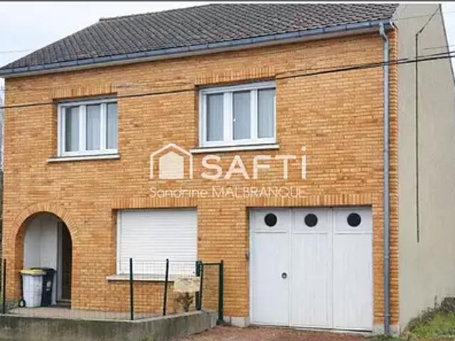 Bruay la Buissière 62700 Achat / Vente maison 5 pièces t5 parking