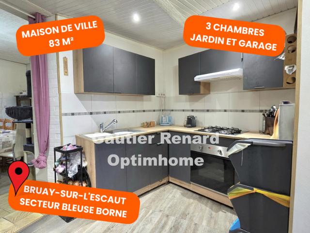 Bruay sur l'Escaut Vente Maison 59