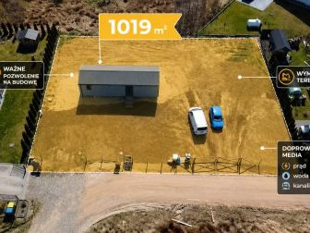 Brudzewo, 1019 m² Działka