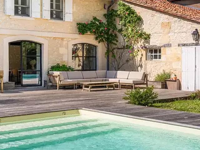 Bruges 33520 Achat / Vente maison 8 pièces t8 piscine