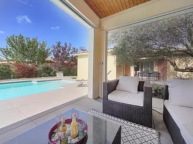 Bruguières 31150 Achat / Vente maison 7 pièces t7 au dernier étage piscine