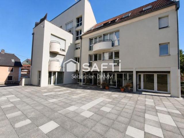 Brunstatt Centre – Appartement 5 pièces rénové de 101 m² avec 4 chambres