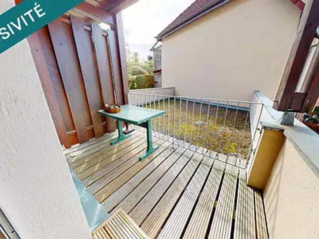 Brunstatt Didenheim 68350 Achat / Vente appartement 2 pièces t2 parking