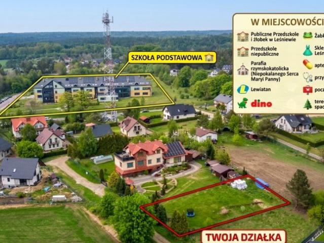 Brzozowa 825 m², Leśniewo
