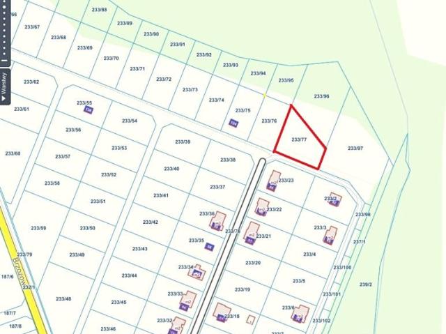 Brzozowa 1 261 m², Narok