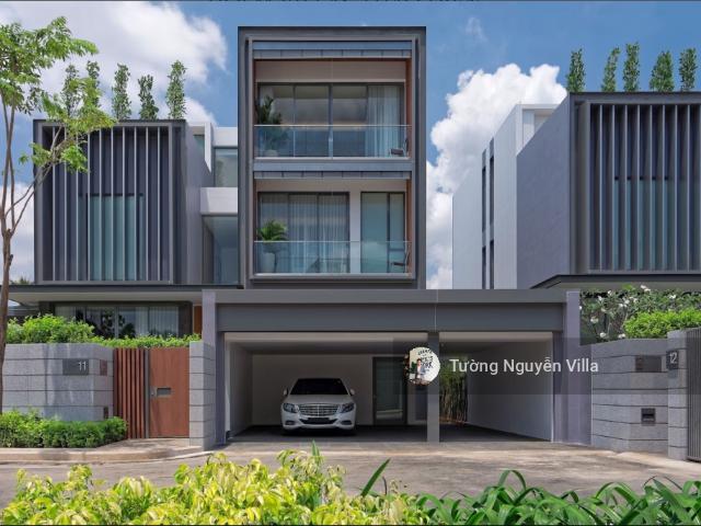 BT Ven sông Holm Villa 135 Nguyễn Văn Hưởng, PThảo Điền, 412m2, Sàn sử dụng 700m2