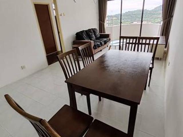 Bt Ferringhi Eden Seaview 950sf 3Bedroom Renovated 1Carpark Freehold