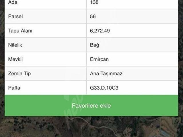 Bu Fiyata Başka Yok Fırsat 6200 M2 Kaçırılmayacak Bağ