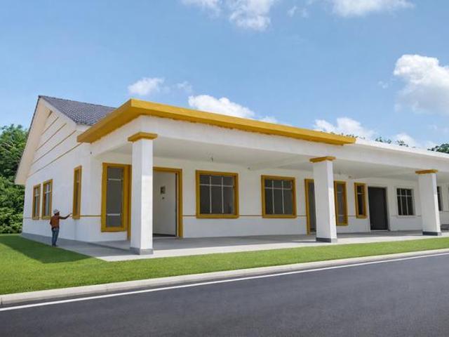 BUMI LOT0 Downpayment New Single Storey Near Cheng Area Melaka