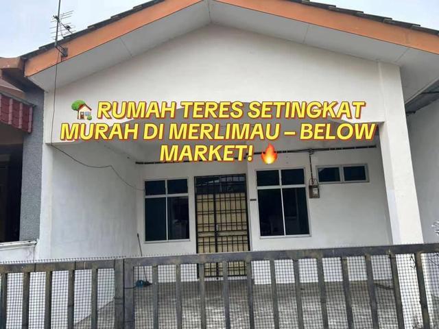 BUMI LOT TERES SETINGKAT Tmn Seri Pertam Sebatu Merlimau Melaka