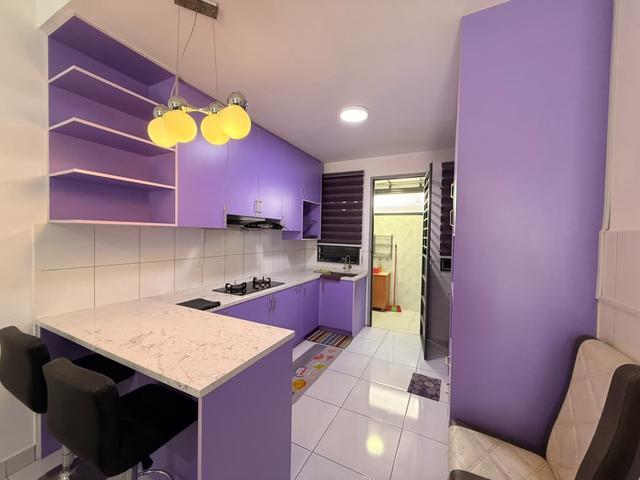 bumi lot extended kitchen cabinet set 2 Storey House M Aruna