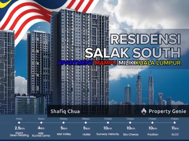 Bumiputera Lot RM300K Residensi Wilayah RumaWip Salak South, Kuala Lumpur