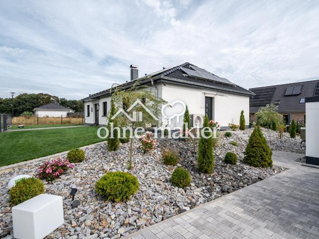 Bungalow 180 Meter vom Plauer See entfernt. Einfamilienhaus Luxus ausgestattet MV