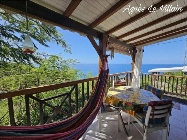 Maisonnette T2en dur Vue Mer Copropriété Piscine
