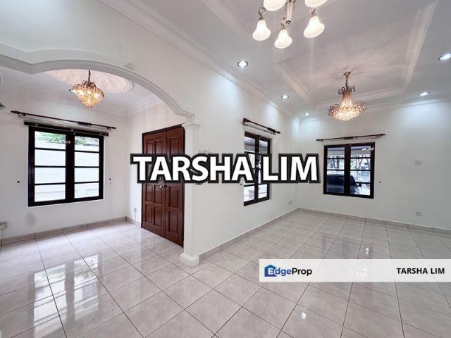 Bungalow with good size garden and parking space with 24 hrs guarded community