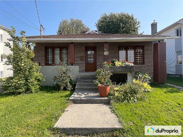 Bungalow à vendre Roberval 4 chambres 3 salles de bain #1087