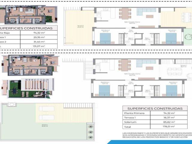 Bungalow en venta en Torrevieja – Obra nueva con terraza y piscina en RS Nalia Resort