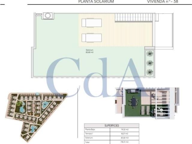 Bungalow en venta en Torrevieja, Calle Zv 54, 03186