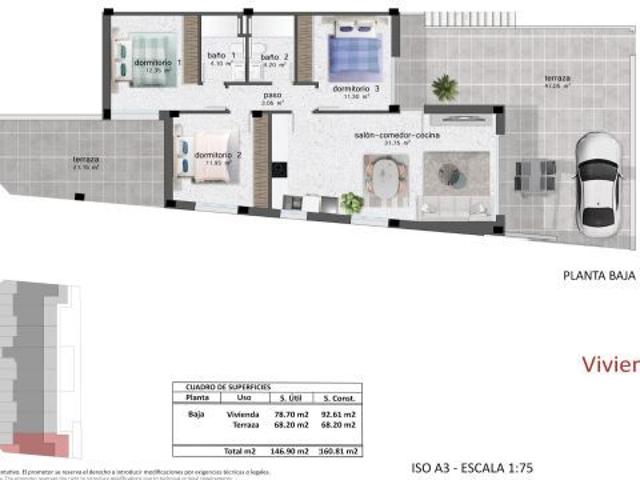 Bungalow en Venta en Pilar de la Horadada, Alicante