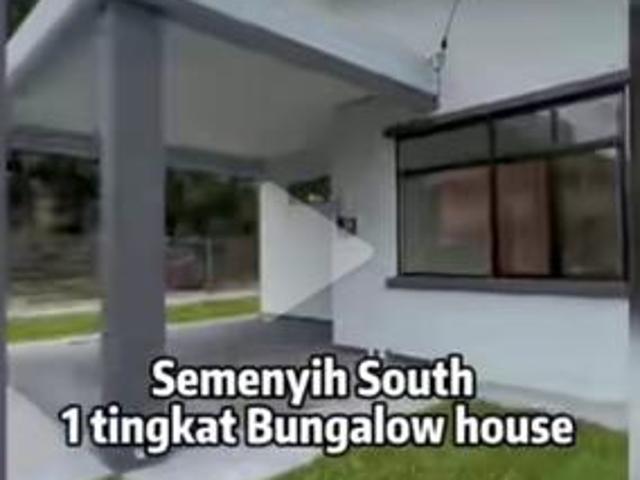Bungalow House Semenyih South Freehold 50x80Government Lppsa loan shj