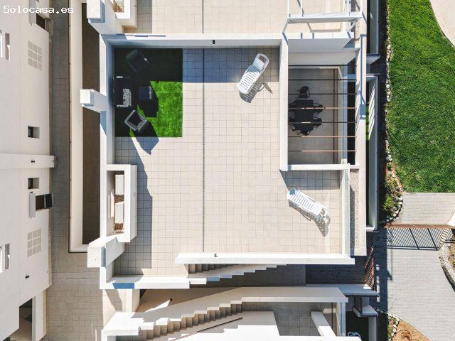 bungalow nuevo de constructor de 2 dormitorios y 2 baños, con un solarium 72 m2 y aparcamientos sub