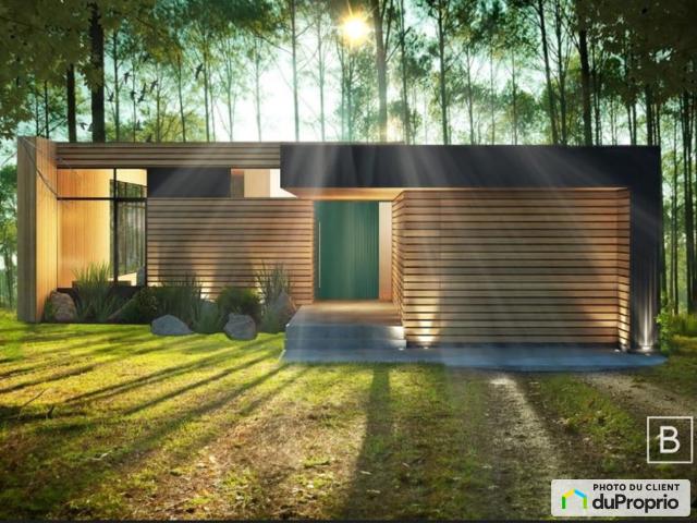 Bungalow préfabriqué neuf à vendre St Lin Laurentides 2 chambres #1094