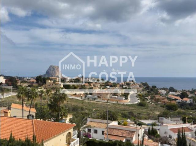 Bungalow renovado con vistas al mar en Calpe