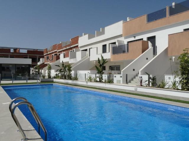 Bungalows de Obra Nueva con Solárium o Jardín en Pilar de la. 93m² Pilar de la Horadada