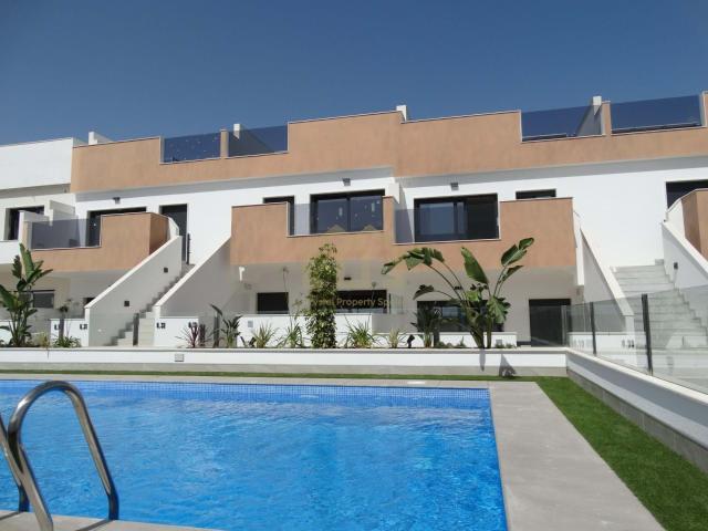 Bungalows de Obra Nueva con Solárium o Jardín en Pilar de la Horadada