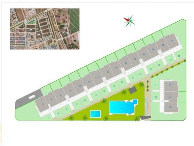 Bungalows de obra nueva en Pilar de la Horadada