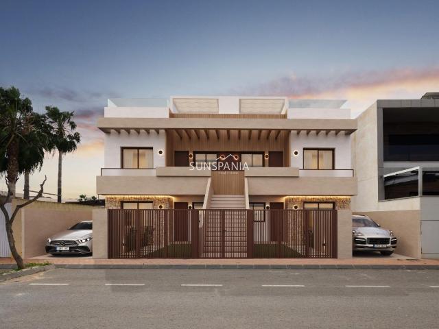 Bungalows de nueva construcción exclusivos con piscina priva. 60m² San Pedro del Pinatar