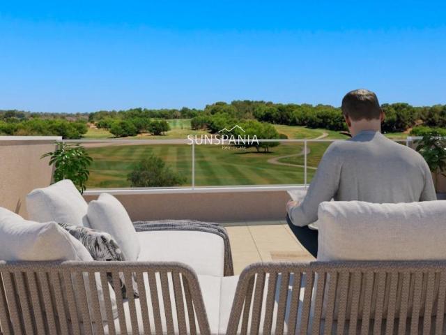 Bungalows de nueva construcción en Lo Romero Golf Resort, Pi. 75m² Pilar de la Horadada